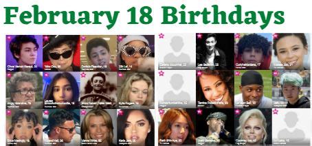 february 18 birthday celebrity